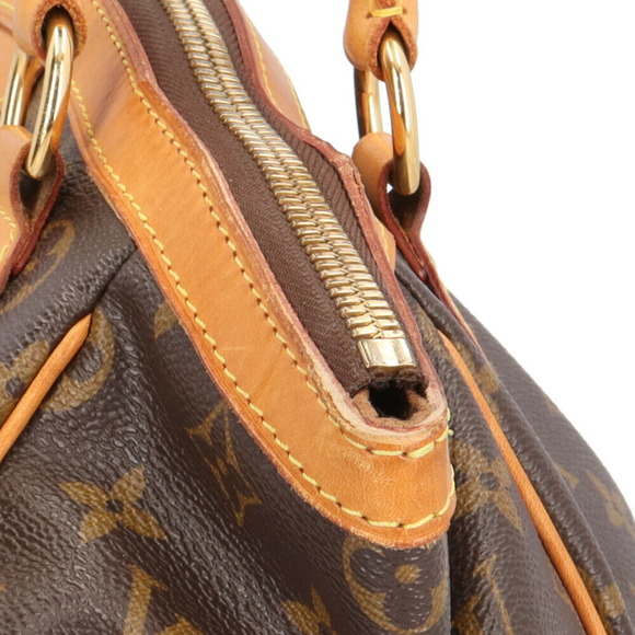 Louis Vuitton Tivoli PM Monogram Handbag Canvas M40143 Brown Women's LOUIS VU... - Picture 7 of 12